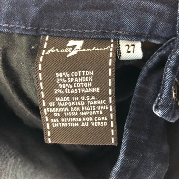 7 FOR ALL MANKIND Kimmie Dark Denim Bootcut Jeans - Picture 9 of 9